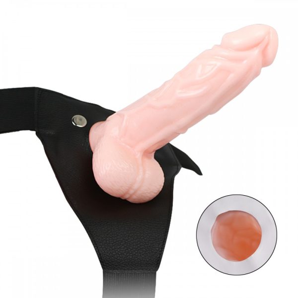 Capa Peniana Realista Com Cinta de Alça Elástica, Wear Penis - Image 6