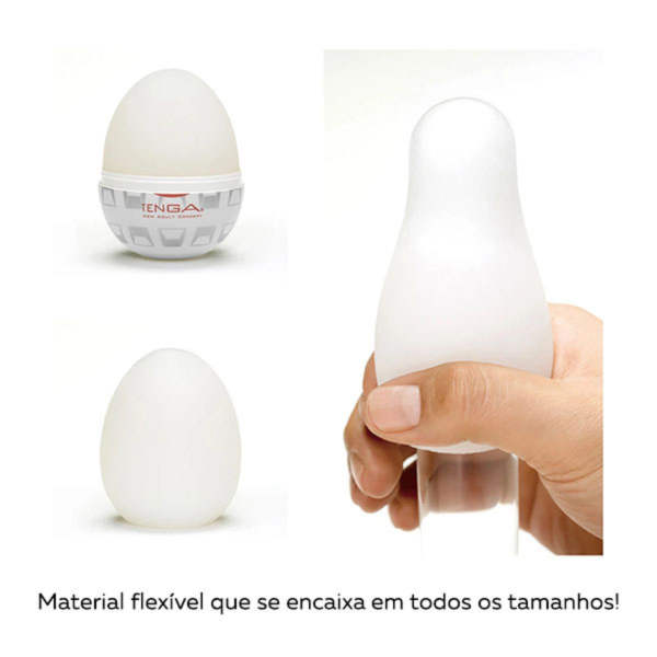 Ovinho Masturbador Masculino Original Tenga Egg - BRUSH - Image 3