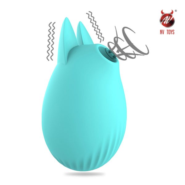 Vibrador Clitoriano Azul 03 Modo de Vibração e Sucção Martie - Image 7