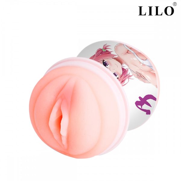 Masturbador masculino duplo Com Vagina e Boca em Cyberskin - Image 5