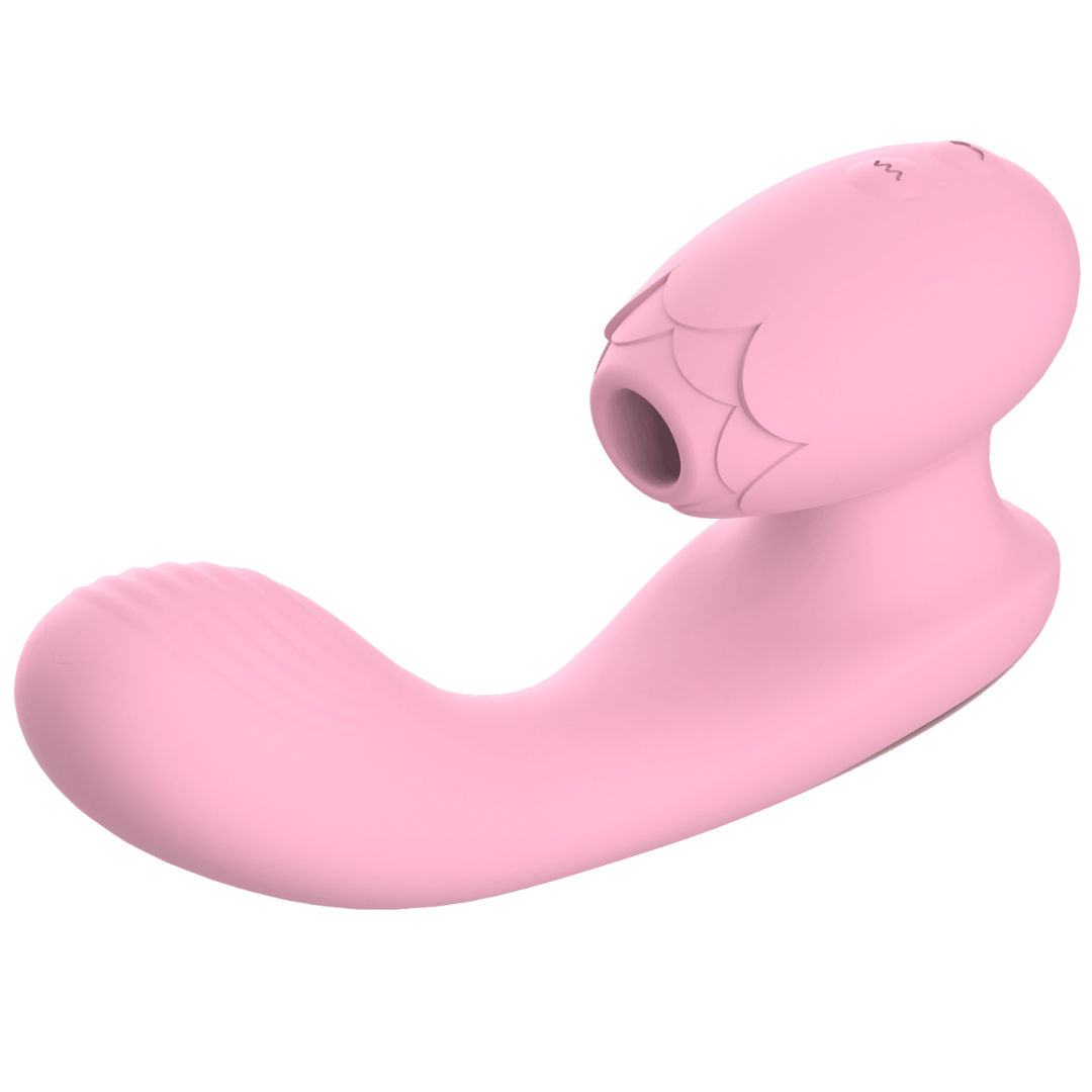 Vibrador com Estimulador de Clitóris com 12 Modos de Vibração e Sucção Recarregável - Imagem 4