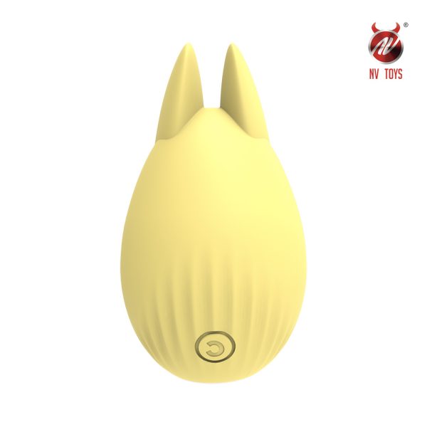 Vibrador Clitoriano Amarelo 03 Velocidaes e Sucção - Martie - Image 5
