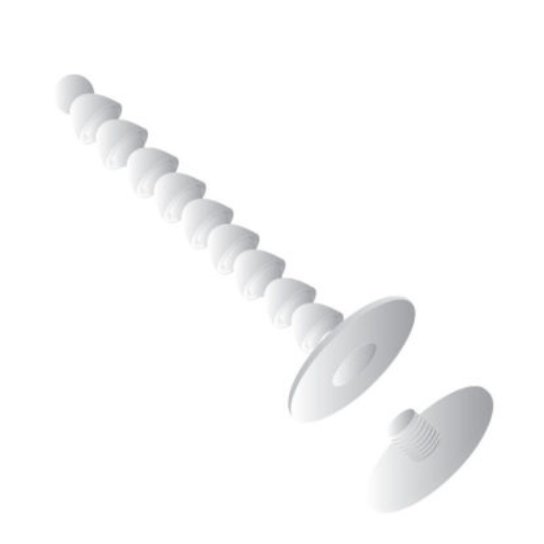 Cinta com Pênis Feito em Cyberskin 18,5x4CM Rosca - Cor Bege - Imagem 3