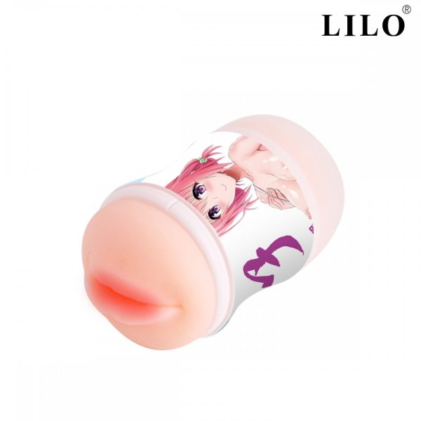 Masturbador masculino duplo Com Vagina e Boca em Cyberskin - Image 3