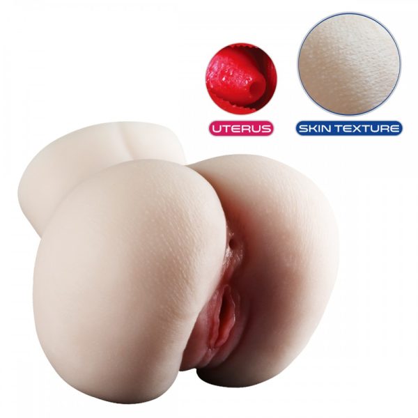 Masturbador Masculino Bumbum C/ Vagina e Anus 100% Cyberskin - Image 8