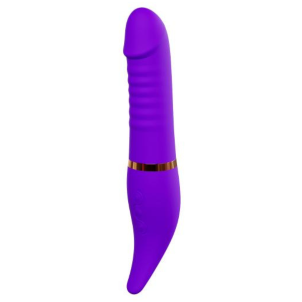 Vibrador Ponta Dupla Com 10 Modos de Vibração Recarregável - Image 3