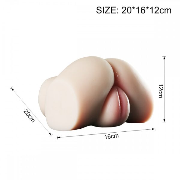 Masturbador Bumbum Realista Com Vagina e Anus, Cyberskin 2KG - Image 4