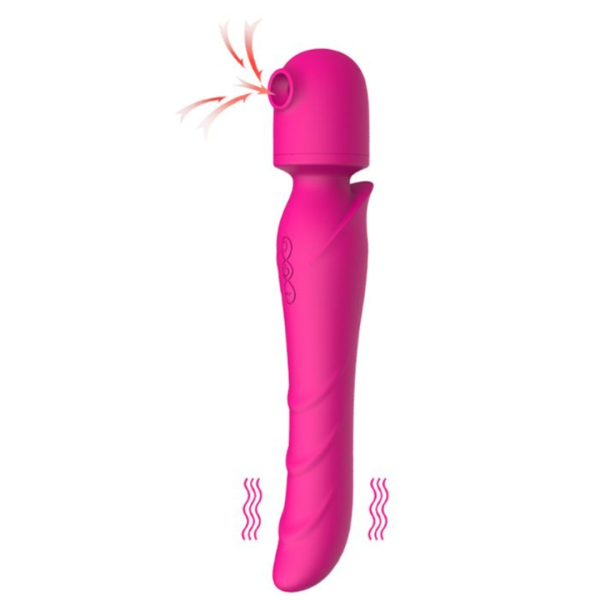 Vibrador Estimulador de Ponto G Clitóris e Seio Recarregável - Image 7