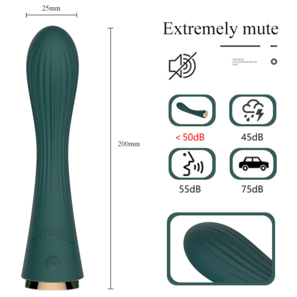 Vibrador Estimulador Ponto G com 8 Modos de Vibração Recarregável - Image 3