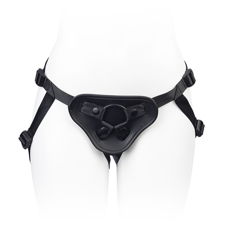 Cinta Ajustável Fetiche Strap-On Para Prótese Peniana Com 4 Anéis - Imagem 3