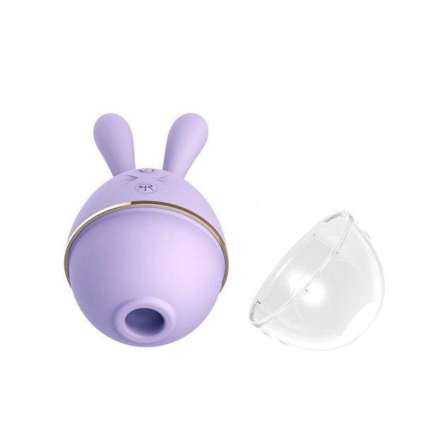Vibrador Rabbit Duplo Prazer de Chupar e Vibrar Recarregavel - Image 2