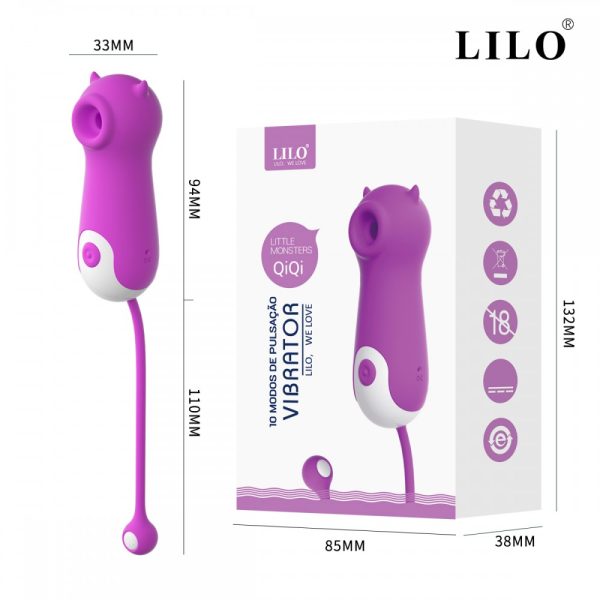 Sugador Estimulador de clitóris Little Monsters - QiQi LILO - Image 2
