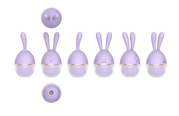 Vibrador Rabbit Duplo Prazer de Chupar e Vibrar Recarregavel - Image 9