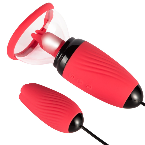 Vibrador Ponta Dupla Com Bullet + Lingua Estimuladora - USB - Image 5