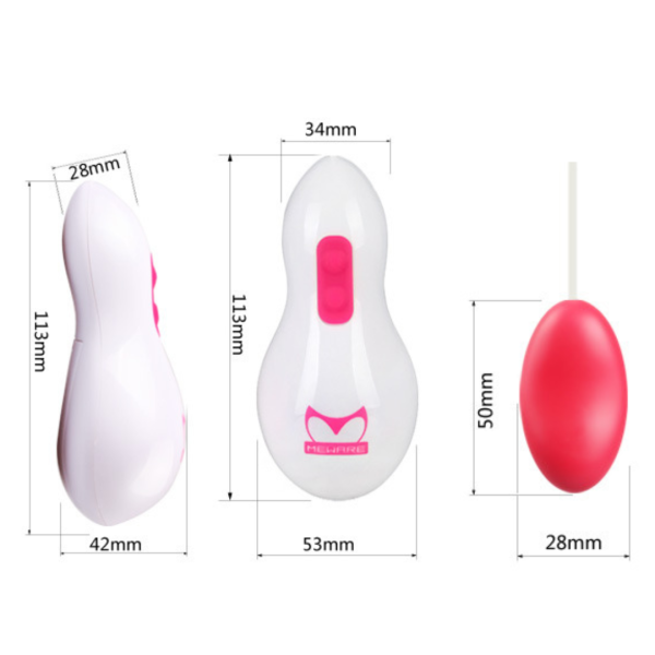 Vibrador Estimulador Bullet Com Controle 12 Vibrações Formato Mouse - Image 6
