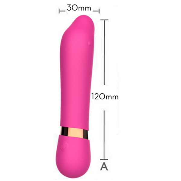 Cápsula Vibratória em Formato de Golfinho 10 Velocidades USB - Image 2
