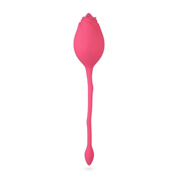 Vibrador Pink Rose Com Língua Estimuladora de Clitóris 10 Vibrações - Image 2