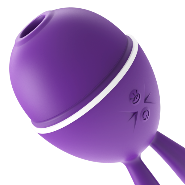 Vibrador Rabbit Duplo Prazer de Chupar e Vibrar Recarregavel - Image 3