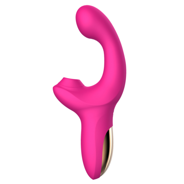 Vibrador com 10 Modos de Vibração e Sucção com Movimento de Dedo Recarregável - Image 2