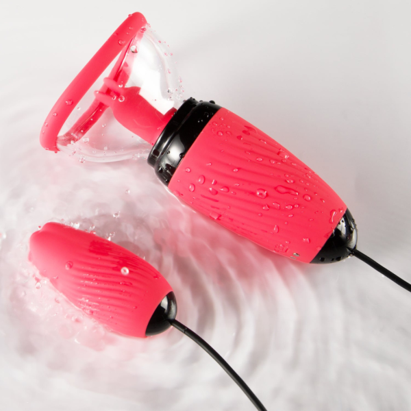 Vibrador Ponta Dupla Com Bullet + Lingua Estimuladora - USB - Image 9