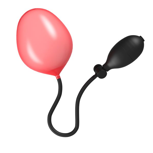 Plug Anal Dilatador Inflável de Silicone Pump N’ Play Vermelho - Image 6