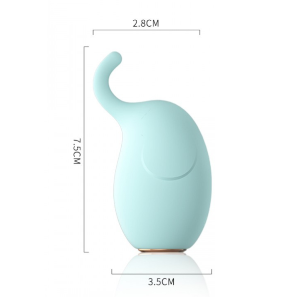 Vibrador Estimulador de Seios e Clitóris 10 Velocidades Elefante - Image 2