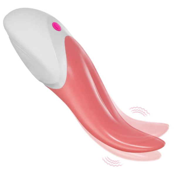 Vibrador Feminino Formato Língua de Textura Realista Tongue - Image 3