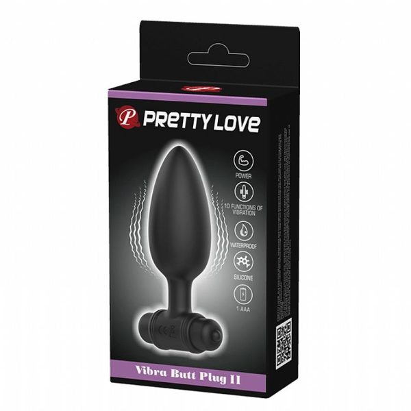 Plug Anal Em Silicone Macio Butt Plug ll - Pretty Love 10 Cm - Image 4