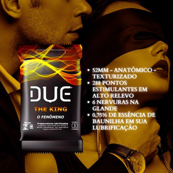 KIT 03 Preservativo Camisinha Fenômeno Estimulante The King - Image 6