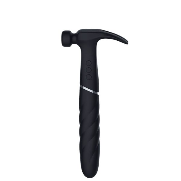 Vibrador Martelo Estimulador de Ponto G,Seios e Clitóris - Preto - Image 9