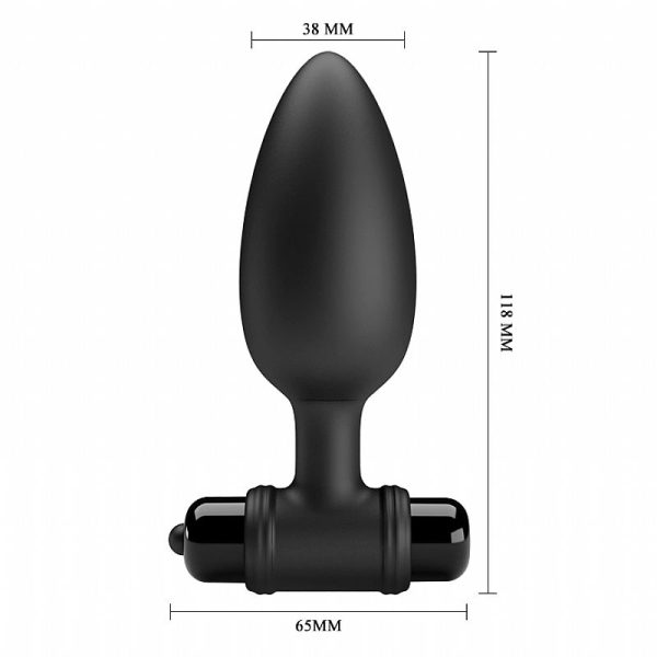 Plug Anal Em Silicone Macio Butt Plug ll - Pretty Love 10 Cm - Image 2