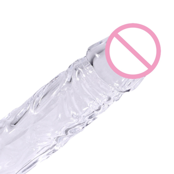 Capa Peniana Transparente Com Extensor 6Cm na Ponta - Image 9