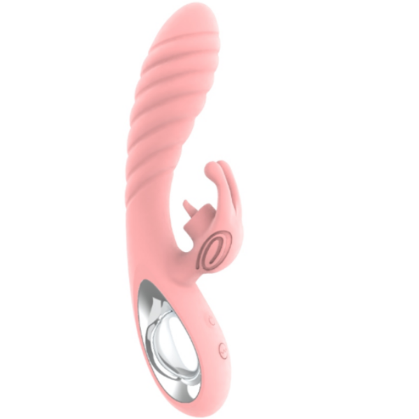 Vibrador Duplo Vicky Potente Com Orelhinha e Língua Estimuladora - Image 5