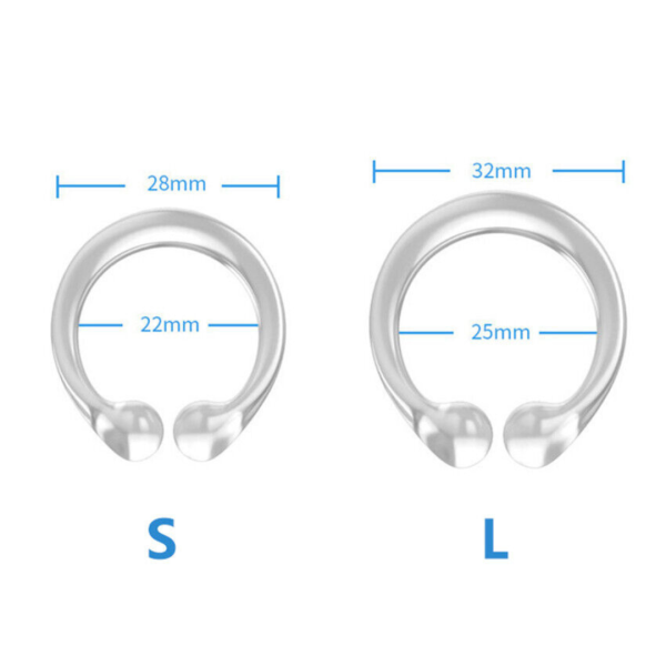 KIT 02 Aneis Peniano Retardante e para Glande - C Cock Ring - Image 2