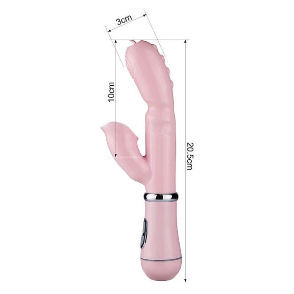 Vibrador de Ponto G e Clitóris com Língua Estimuladora - USB - Image 9