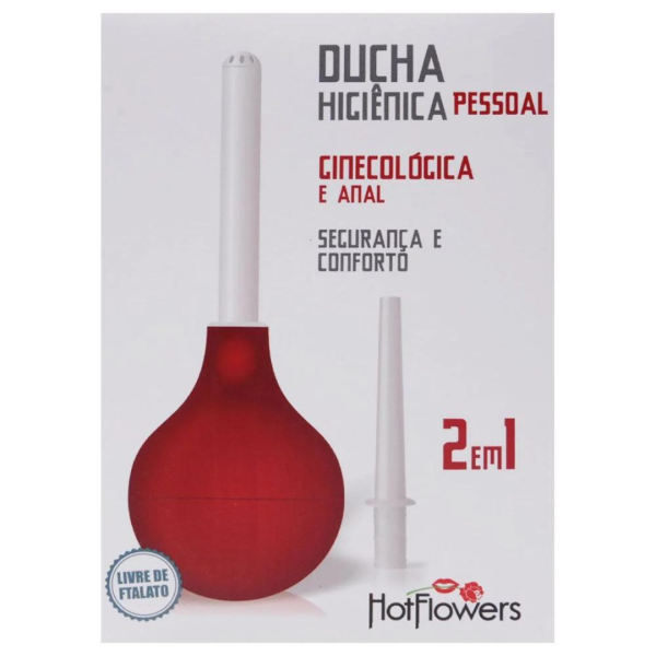 Ducha Xuca Chuca Unissex Higiênica Íntima Anal Vaginal 300ml - Image 9