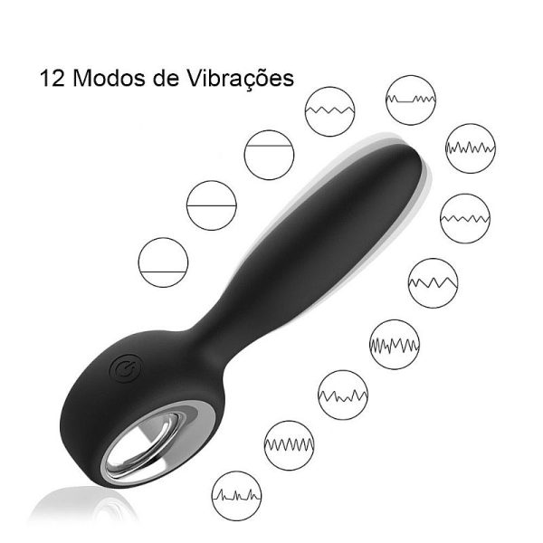 Plug em Silicone com Vibrador Dylon Recarregavel - S-Hande - Image 7