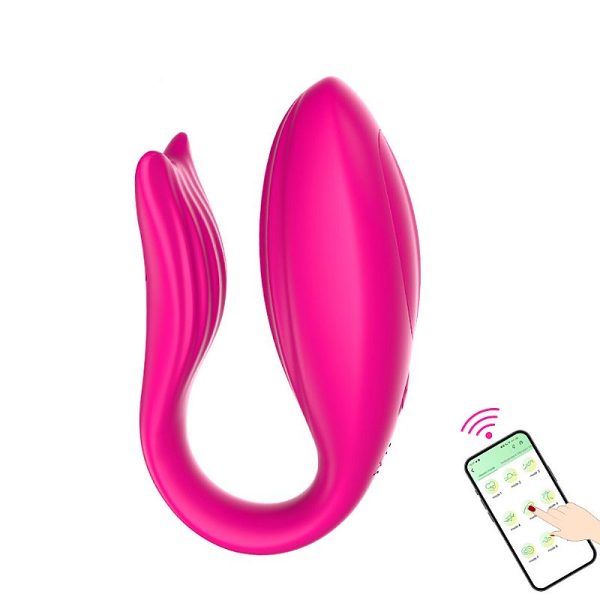 Vibrador de Casal Estimulador Duplo Com Aplicativo Bluetooth - Image 7