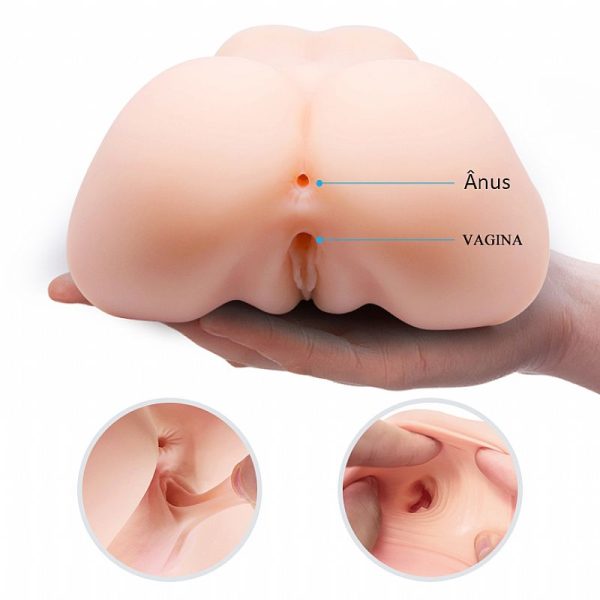 Masturbado vagina e ânus com vibro - CyberSkin - Crazy Bull - Image 8