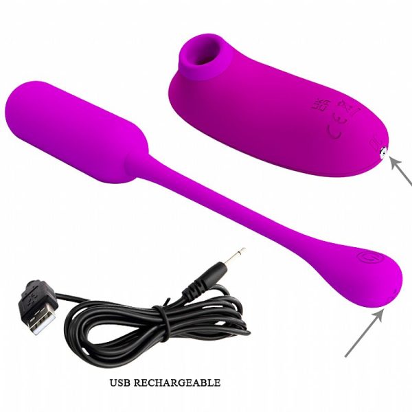 Vibrador Duplo Ponto G Com Modo Pulsação e Bullet 2 em 1  Curupira - Image 3