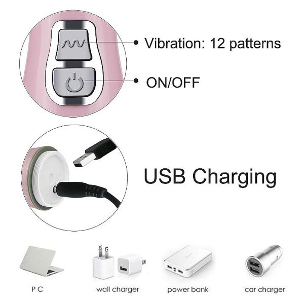 Vibrador de Ponto G e Clitóris com Língua Estimuladora - USB - Image 10