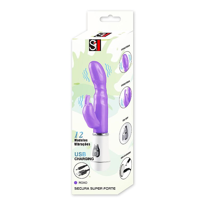 Vibrador Estimulador de Ponto G e Clitóris Recarregável 16cm - Imagem 8