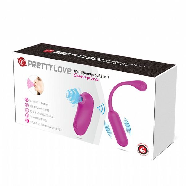 Vibrador Duplo Ponto G Com Modo Pulsação e Bullet 2 em 1  Curupira - Image 6
