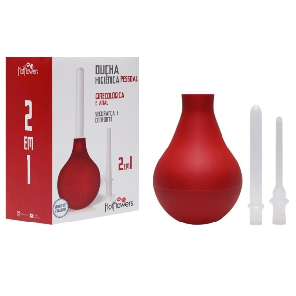 Ducha Xuca Chuca Unissex Higiênica Íntima Anal Vaginal 300ml - Image 8