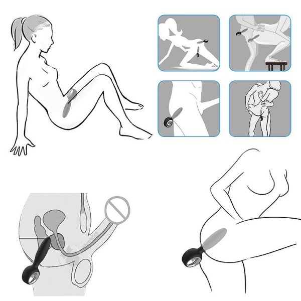 Plug em Silicone com Vibrador Dylon Recarregavel - S-Hande - Image 2