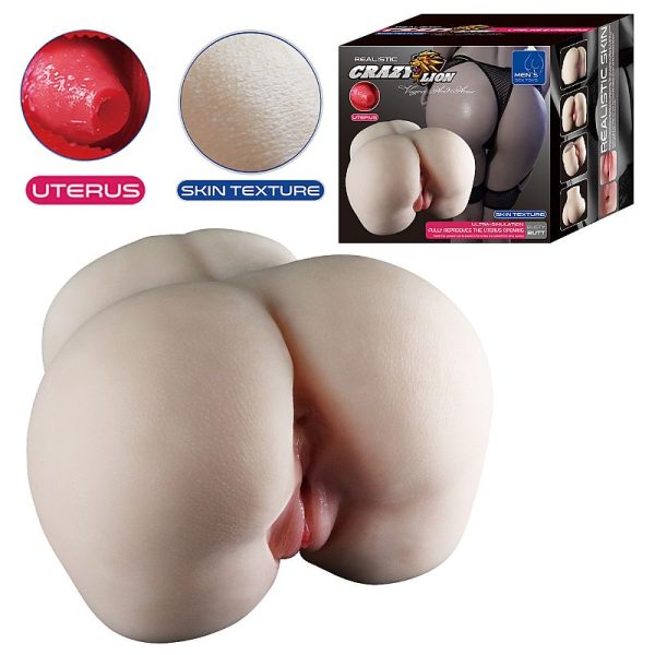 Masturbador Masculino Bunda com Vagina e Ânus 2kg. Lion IV - Image 10