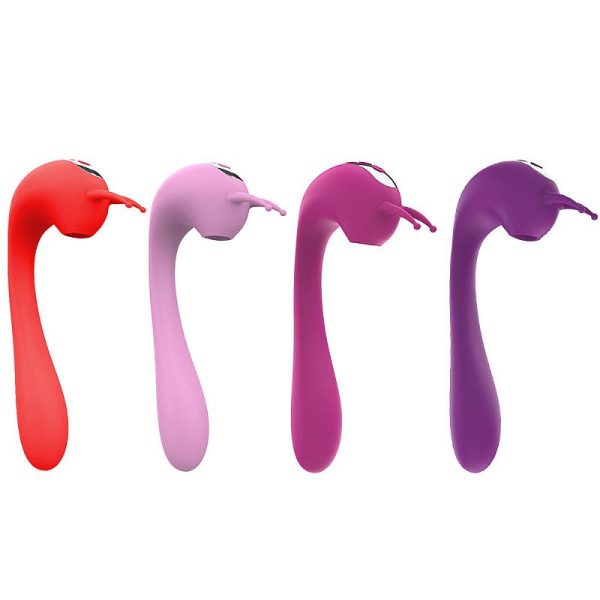 Vibrador de Clitóris com Pulsação Recarregável - Green Baby - Image 2