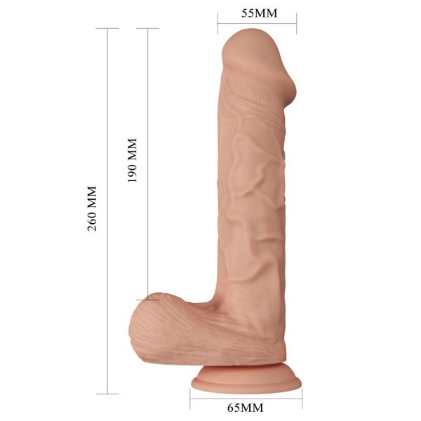 Pênis Super Realístico e Grande Com Ventosa Beautiful Baile - Image 8