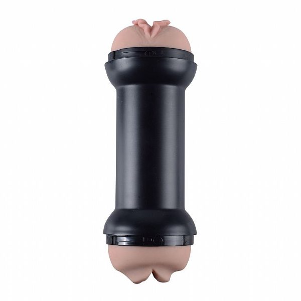 Masturbador Halter Ponta Dupla Vagina e Boca Penetrável 22CM - Image 8