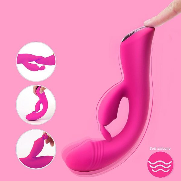 Vibrador Duplo de Ponto G e Clitóris - Baby Bunny - S-Hande - Image 2